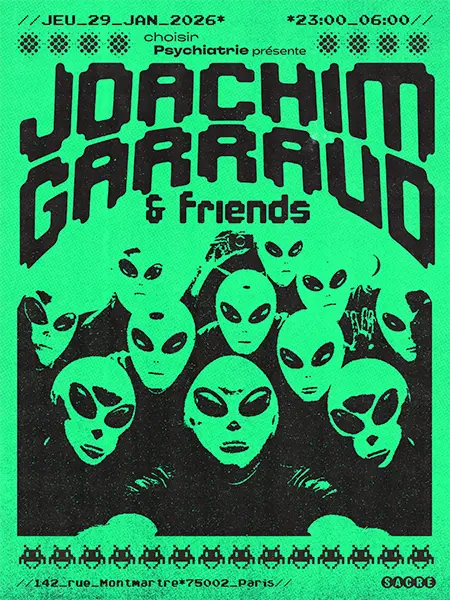 Joachim Garraud & friends, le 29 janvier 2026 au Sacré Joachim Garraud & friends, le 29 janvier 2026 au Sacré